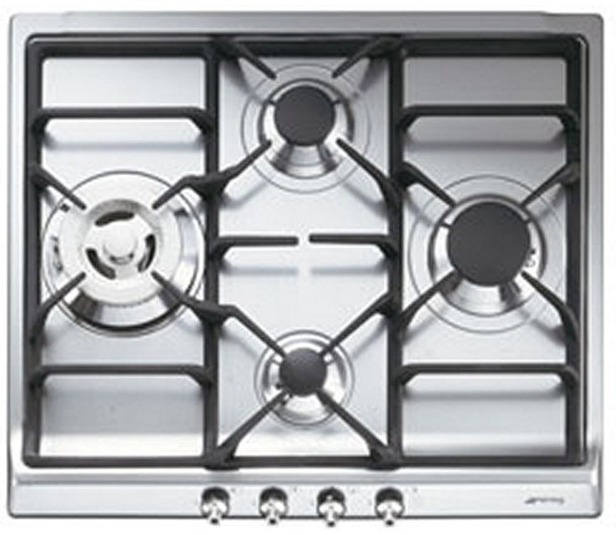 Smeg GKC641-3 built-in Gas Stainless steel hob