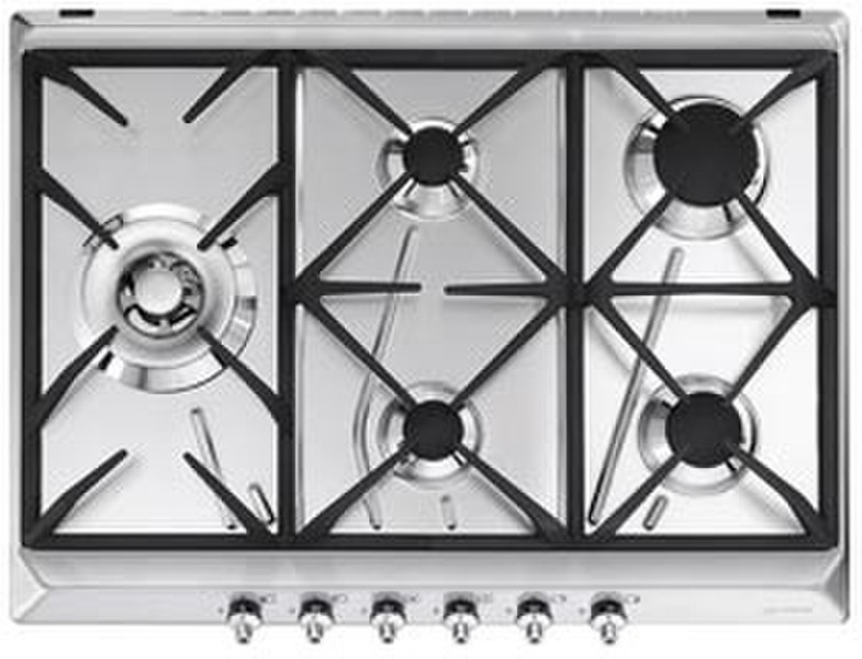 Smeg GKC755 built-in Gas Stainless steel hob