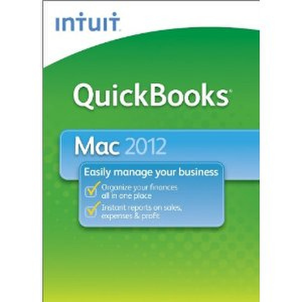 Intuit QuickBooks for Mac 2012