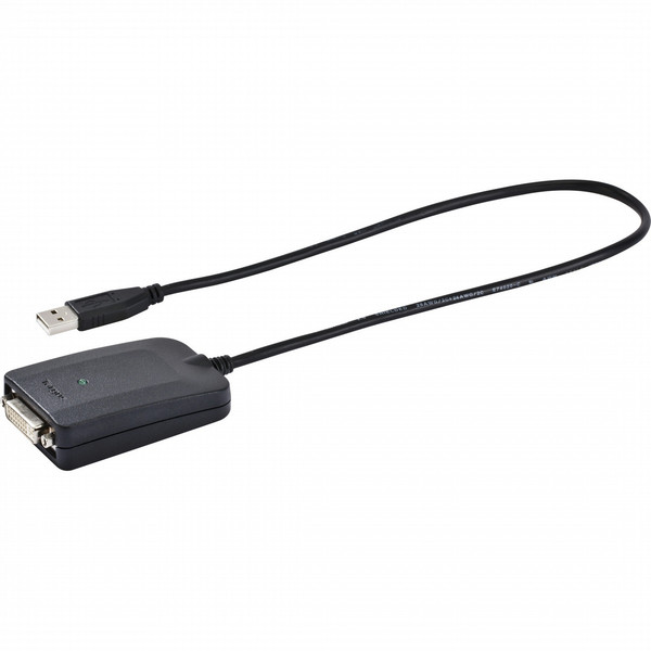 Targus ACA11US 0.5m USB Schwarz Videokabel-Adapter