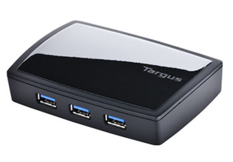 Targus 7-Port USB 3.0 Combo Hub 5000Мбит/с Черный