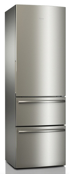 Haier AFL631CF freestanding 230L 78L A+ Grey fridge-freezer