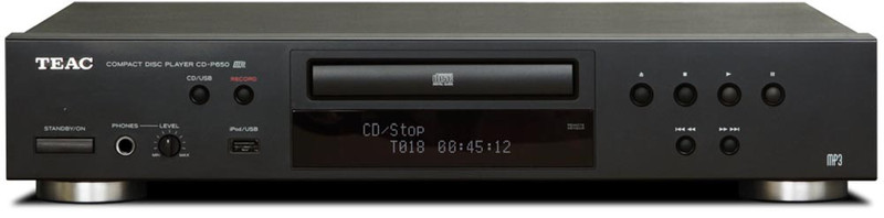 TEAC CD-P650 Personal CD player Schwarz CD-Spieler