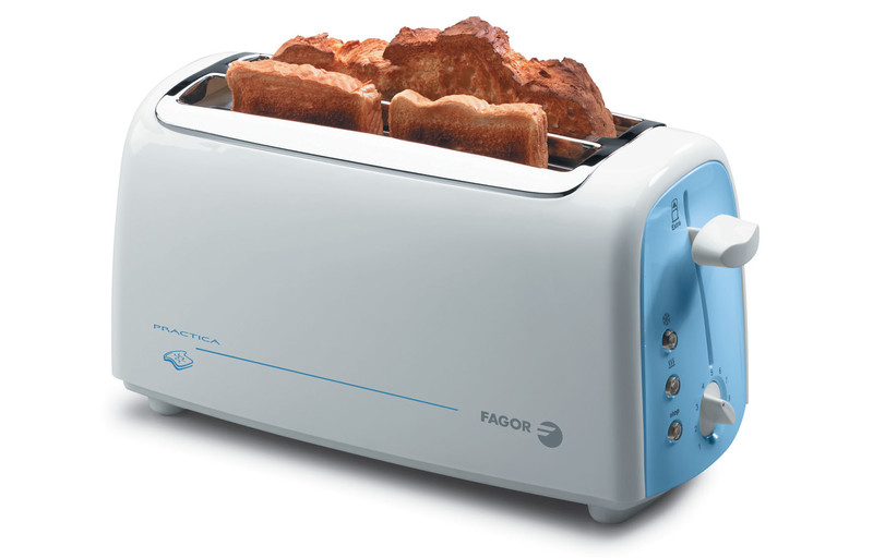 Fagor TTE-320 2slice(s) 1700, -W Blue,White toaster
