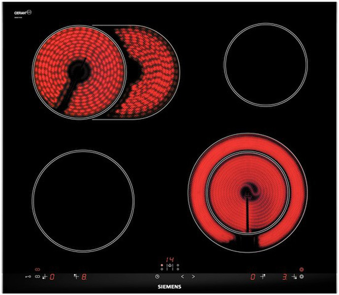 Siemens EF675TN11D built-in Ceramic Black hob