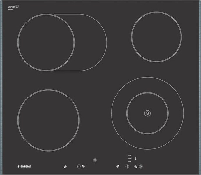 Siemens EF73A502 built-in Ceramic Black hob