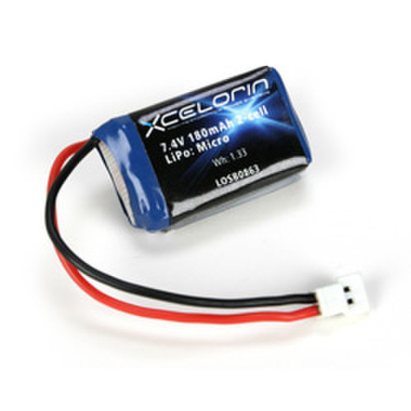 Losi LOSB0863 Lithium Polymer (LiPo) 180mAh 7.4V rechargeable battery