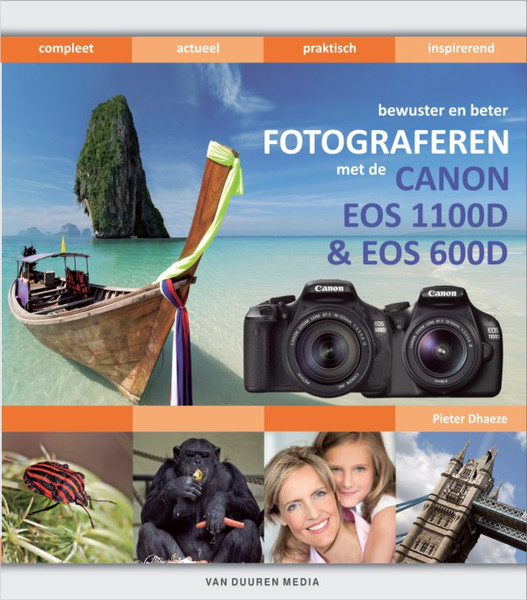 Van Duuren Media Bewuster & beter fotograferen met de Canon 600D&1100D 300Seiten Niederländisch Software-Handbuch