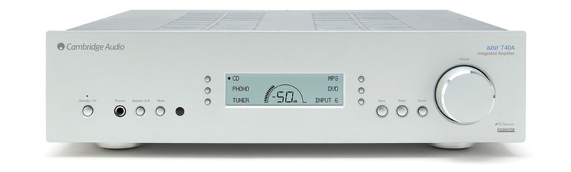Cambridge Azur 740A home Wired Silver audio amplifier