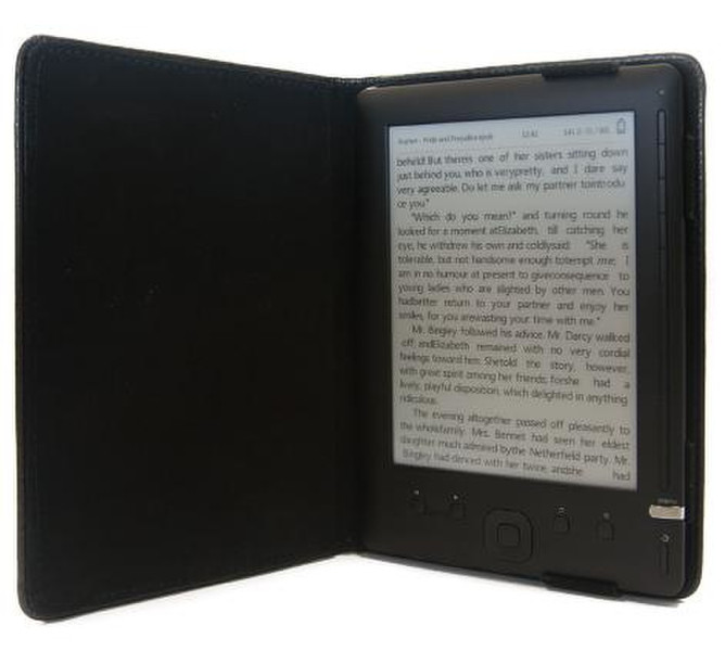 DistriRead C001BK Cover case Schwarz E-Book-Reader-Schutzhülle