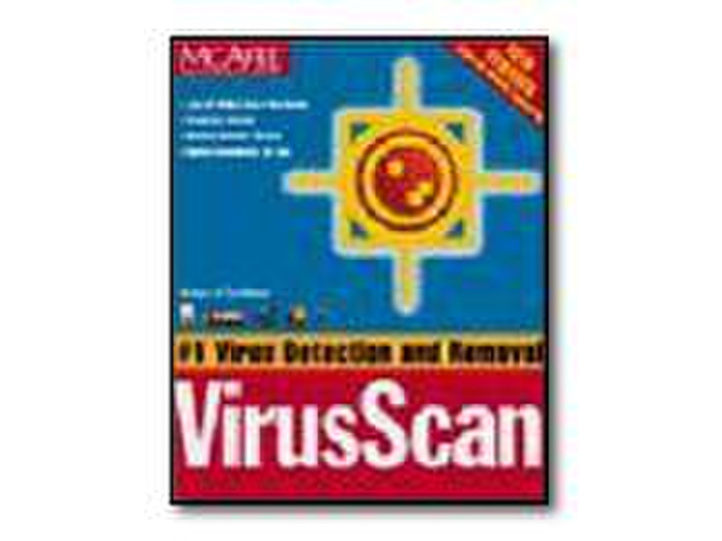 Novell Subscr VirusScan EN CD NT9xWi 2Yr 25u Full license