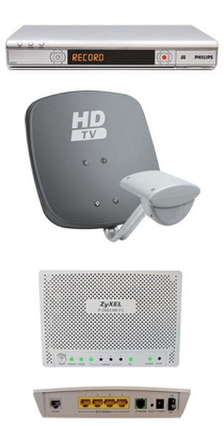 Canal Digitaal Top Grey,Silver satellite antenna