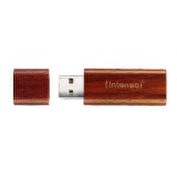 Intenso Green Line 4ГБ USB 2.0 Type-A Коричневый USB флеш накопитель