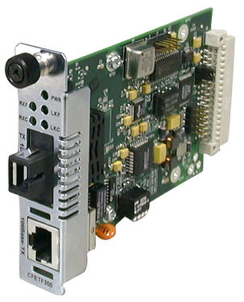 Transition Networks CFETF1029-205 Internal 100Mbit/s 1550nm Single-mode network media converter