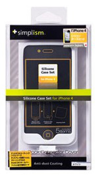 Simplism TR-SCSIP4-WT/EN Sleeve case White mobile phone case