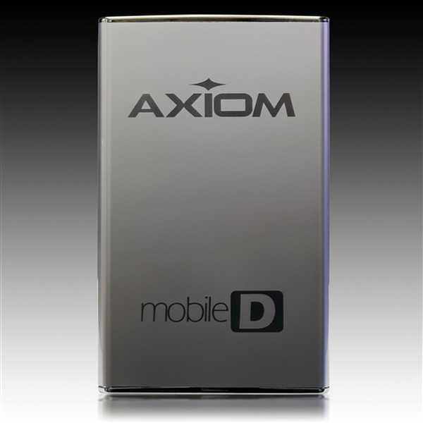 Axiom USBHD25S/757-AX 2.0 750GB Aluminium external hard drive