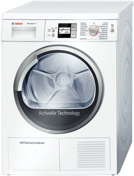 Bosch WTW86563 freestanding Front-load 7kg A White tumble dryer