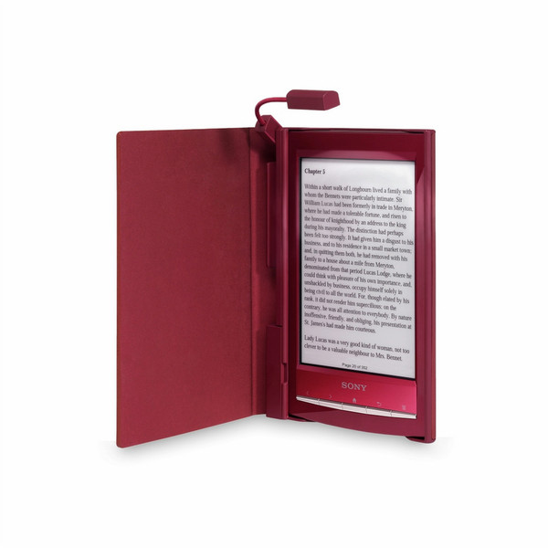 Sony PRSA-CL10 Cover case Rot E-Book-Reader-Schutzhülle