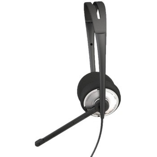 Plantronics 476 USB Binaural Kopfband Grau Headset