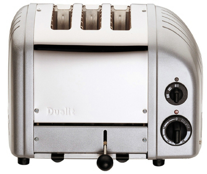 Dualit Combi 2+1 3ломтик(а) 1700Вт Cеребряный