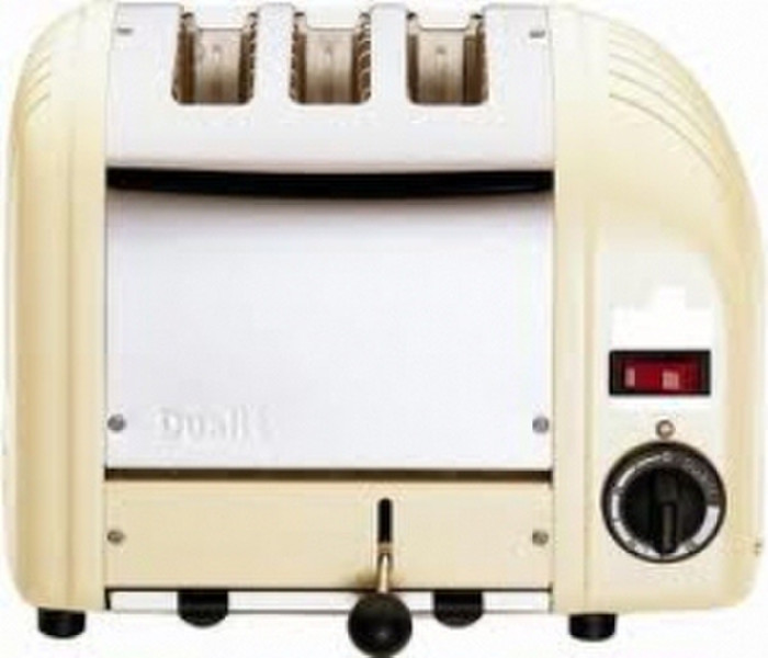 Dualit Combi 2+1 3slice(s) 1700W Cream