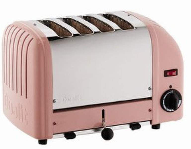 Dualit 4 slot NewGen 4slice(s) 2200W Pink,Stainless steel