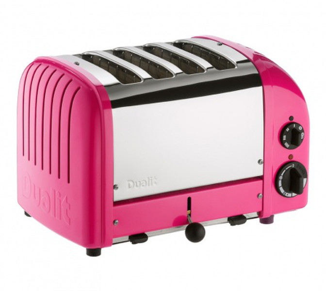 Dualit 4 slot NewGen 4slice(s) 2200W Pink,Stainless steel