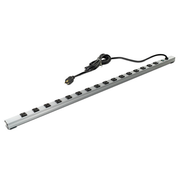 Belkin Rackmount PDU Black,Silver power distribution unit (PDU)