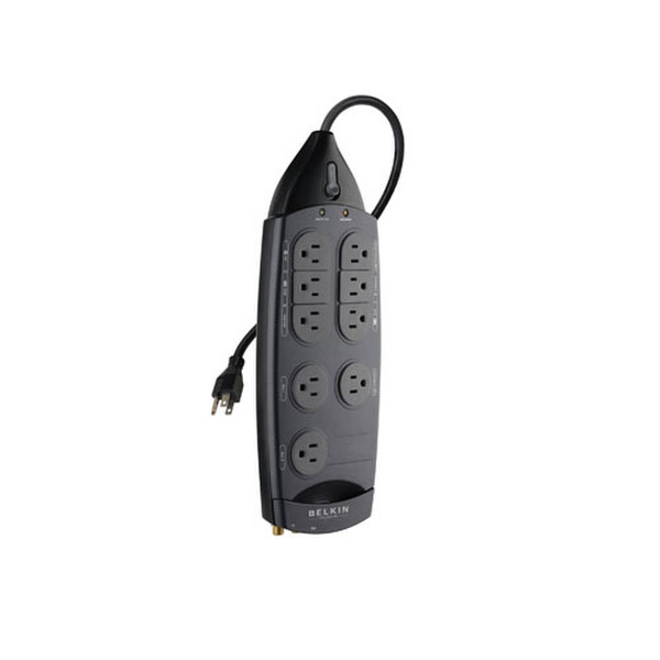 Belkin F9A923-08 9AC outlet(s) 2.44m Black surge protector