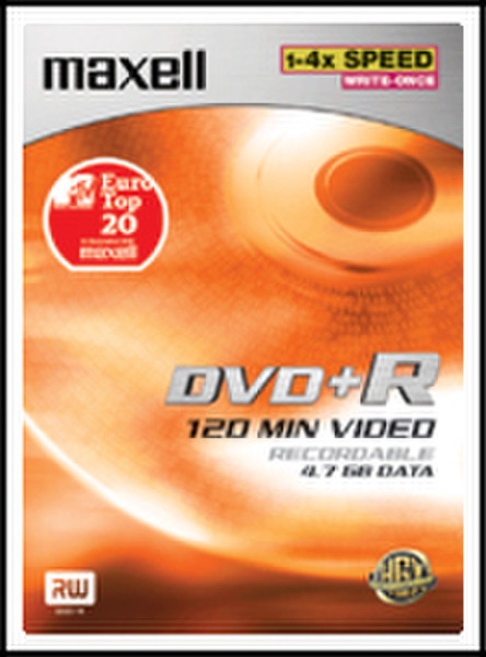 Maxell DVD+R 4.7GB 4SPEED