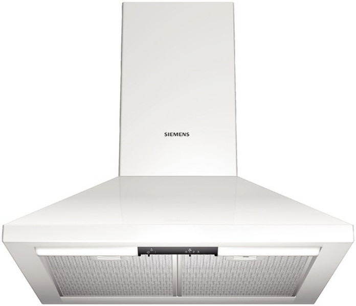 Siemens LC624WA10 Wall-mounted 400m³/h White cooker hood