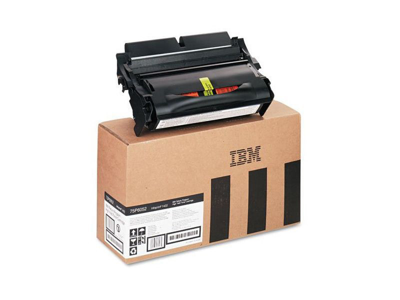 InfoPrint 75P6051 Картридж 12000страниц Черный тонер и картридж для лазерного принтера