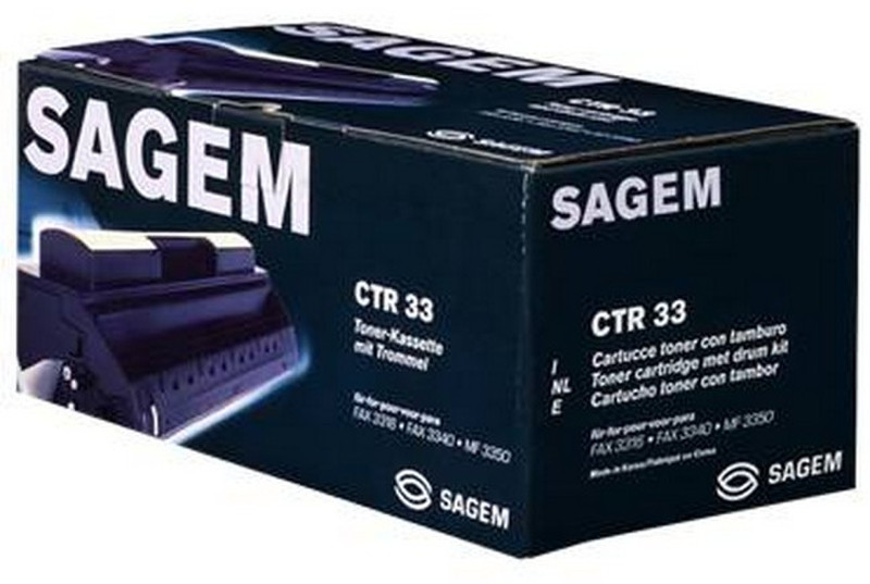 Sagem CTR 33 Cartridge 5000pages Black laser toner & cartridge