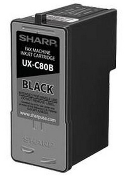 Sharp UXC80BK Black ink cartridge