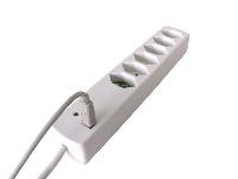 Max Hauri AG 50639/1,5WE 5AC outlet(s) 1.5m White power extension