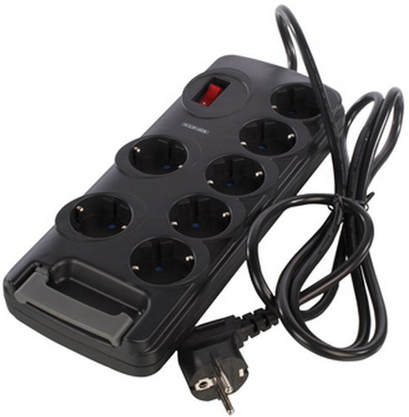 König CMP-SPB06B 7AC outlet(s) 250V 1.8m Black surge protector