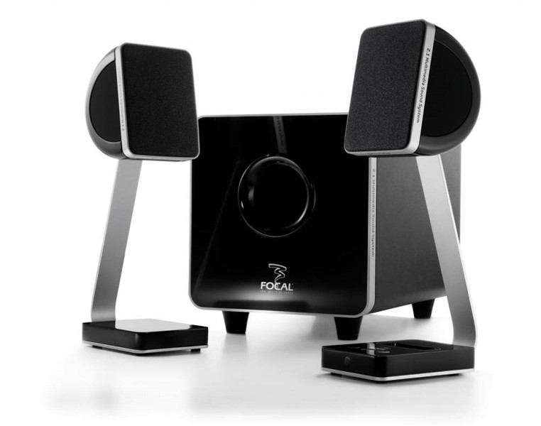Focal XS 2.1 2.1 130W Black speaker set