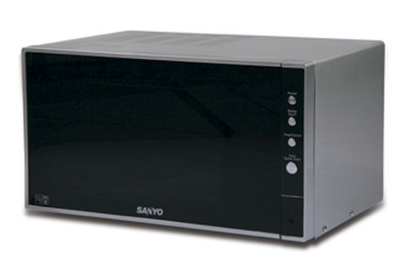 Sanyo EM-S3597V 23l 900W Schwarz, Silber Mikrowelle