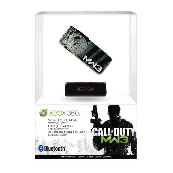 Microsoft Call of Duty: Modern Warfare 3 Limited Edition Wireless Headset w/Bluetooth Вкладыши Черный гарнитура