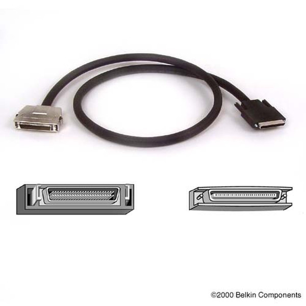 Belkin SCSI-3 Ultra Fast and Wide Cable - 12ft