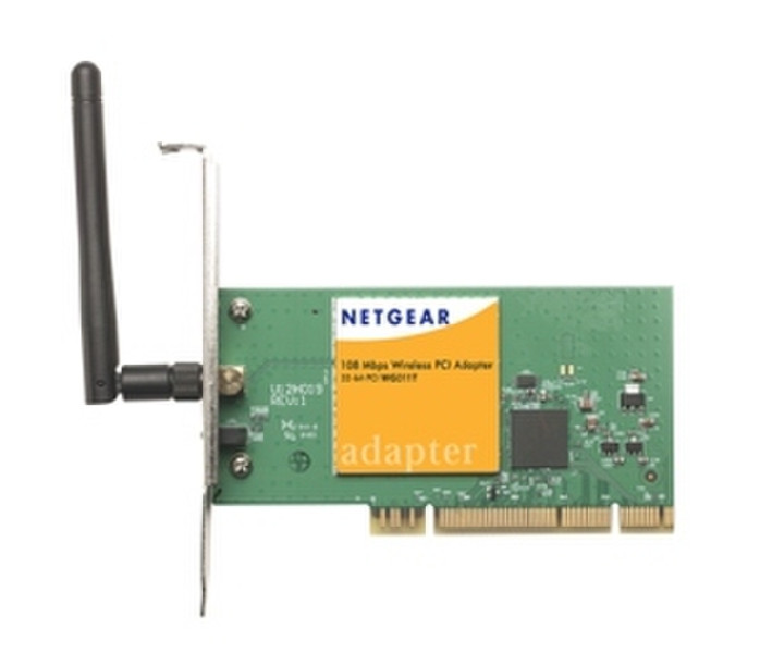 Netgear 108 Mbps Wireless PCI Adapter Внутренний 108Мбит/с сетевая карта