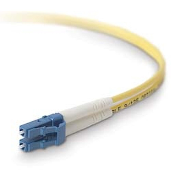 Belkin Fiber Optic Cable; Singlemode LC/LC Duplex SMF, 8/125 20m fiber optic cable