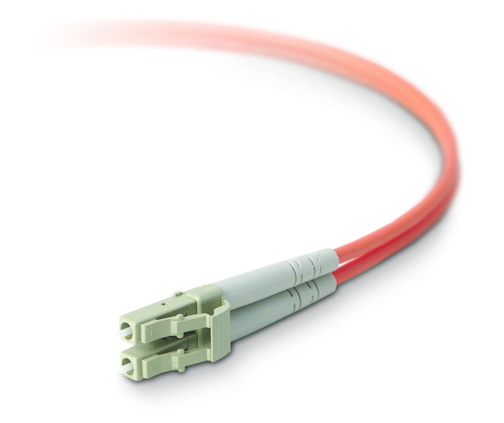 Belkin Duplex Optic Fiber Cable, 2 x LC, 2 x LC, 25m 25м оптиковолоконный кабель