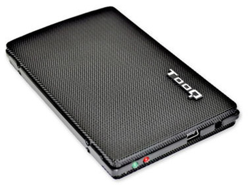 TooQ TQE-2517 2.5" USB powered Black storage enclosure