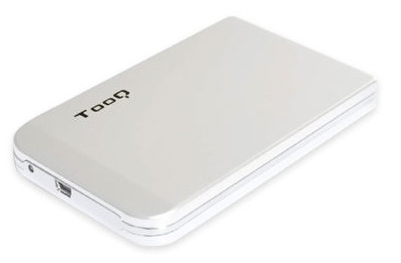 TooQ TQE-2518S 2.5Zoll USB Silber Speichergehäuse