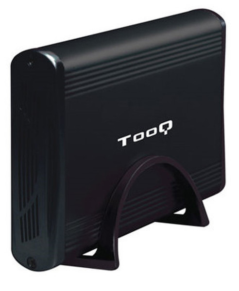 TooQ TQE-3506B 3.5" USB powered Black storage enclosure