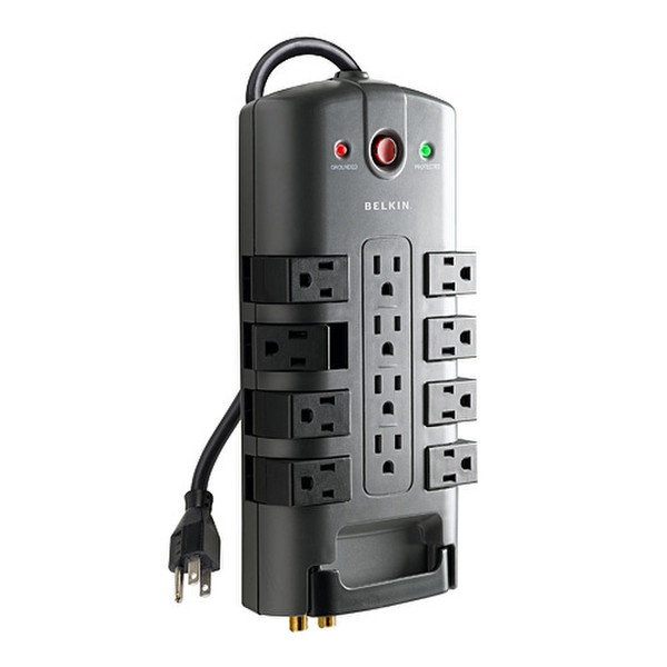 Belkin SurgeMaster 12-Outlets 12AC outlet(s) 125V 2.4m surge protector