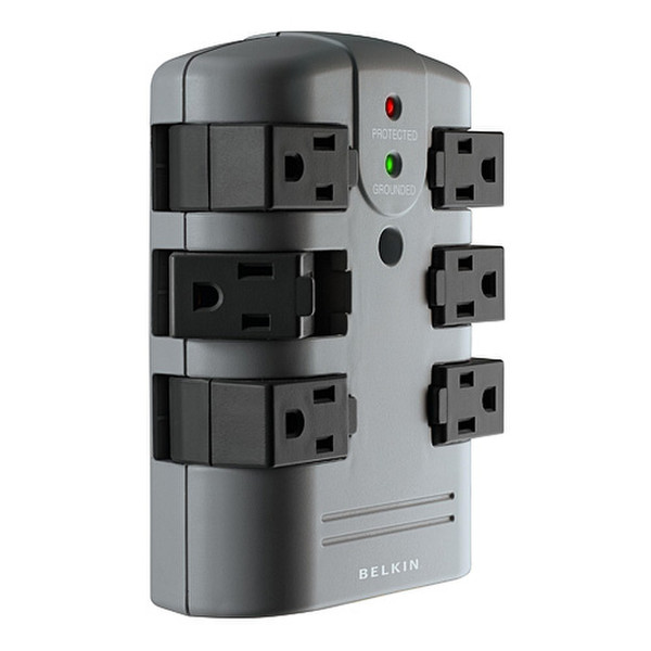 Belkin 6-Outlets Surge Suppressor 6AC outlet(s) surge protector