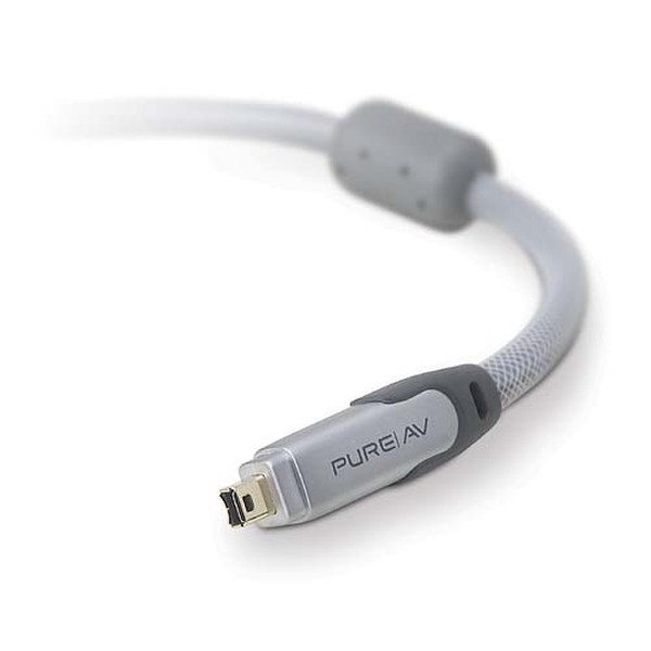 Belkin Digital Camcorder FireWire Cable, 4-Pin -> 4-Pin 1.8m Grey firewire cable