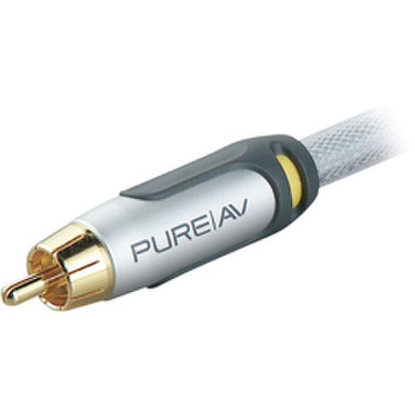 Belkin PureAV Silver Series Composite Video Cable 2.5m Silver composite video cable
